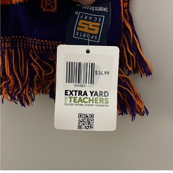Clemson Scarf Sugarbowl 2018 NWT - Picture 5 of 5